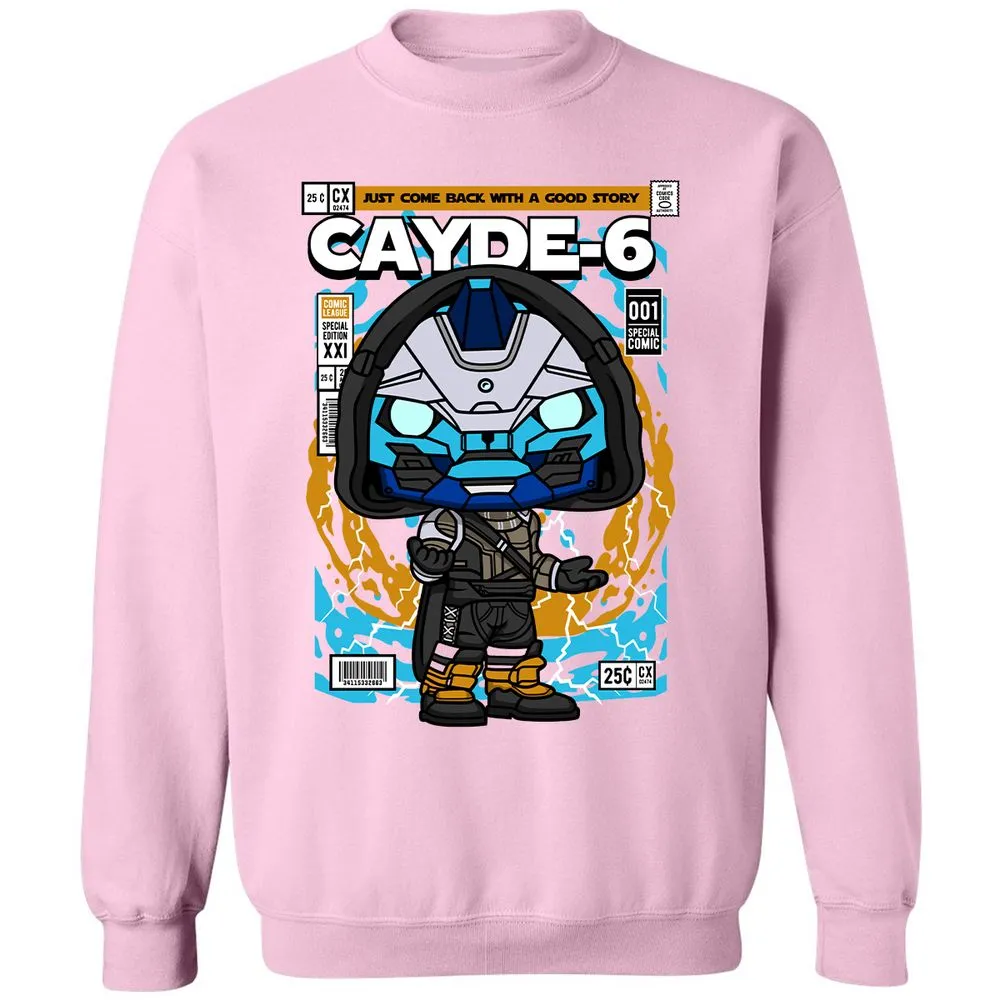 Classic Unisex Sweatshirt - BCQH9J48 - Light Pink - 3