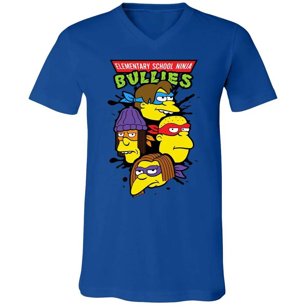 Unisex V-Neck T-Shirt - RTVPKV9W - True Royal - 4