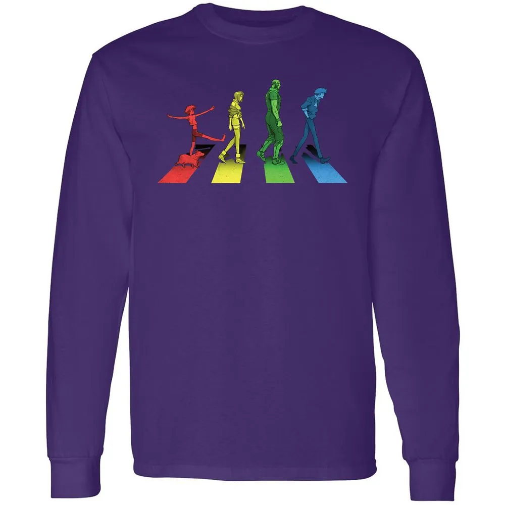 Long Sleeve T-Shirt - 18EF73BK - Purple - 13
