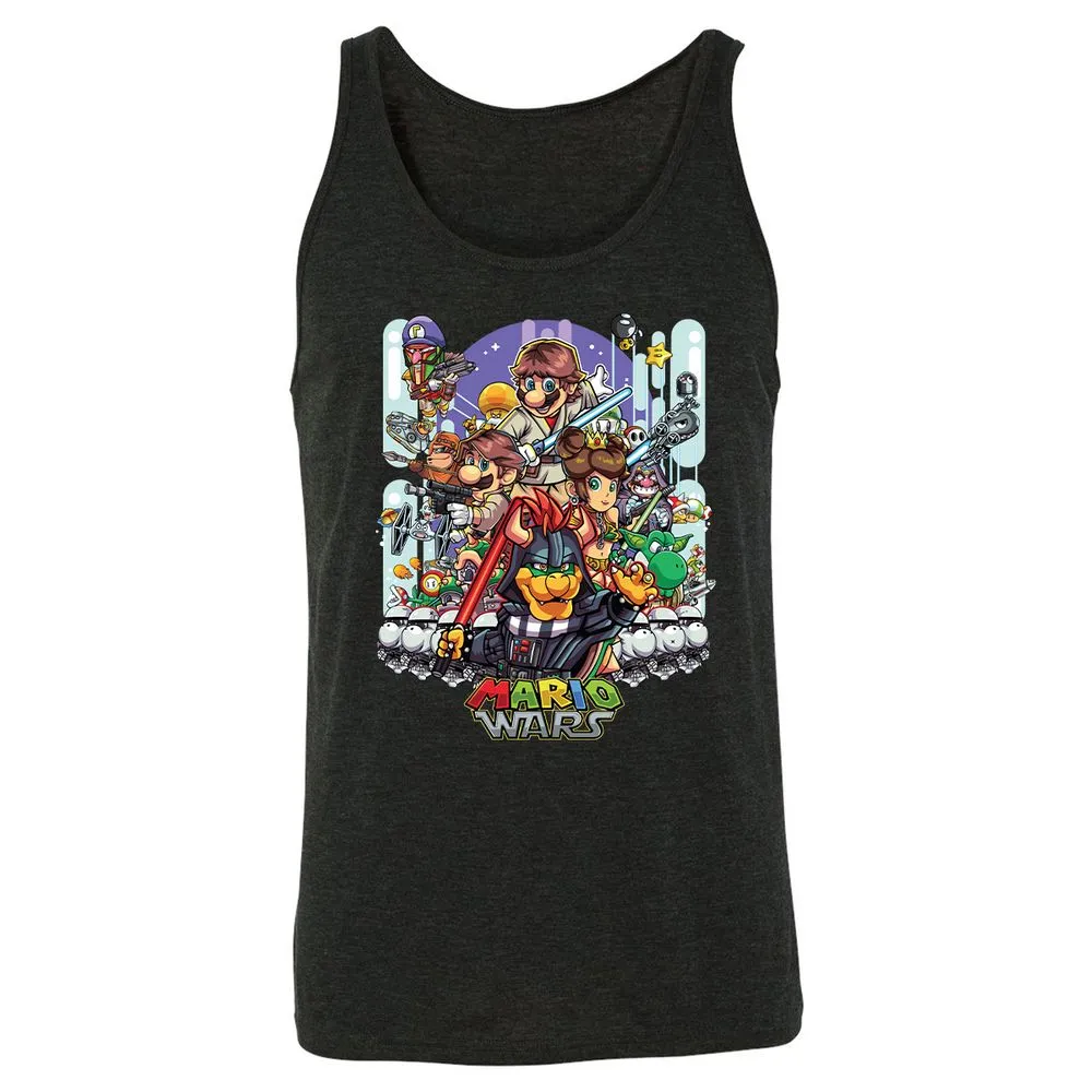 Unisex Jersey Tank - P2FGX8EL - Charcoal Black Triblend - 5