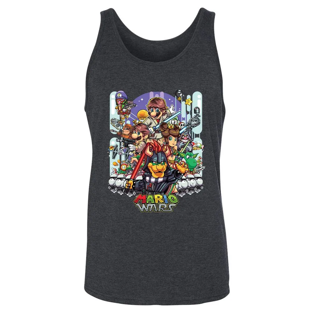 Unisex Jersey Tank - P2FGX8EL - Dark Grey Heather - 6