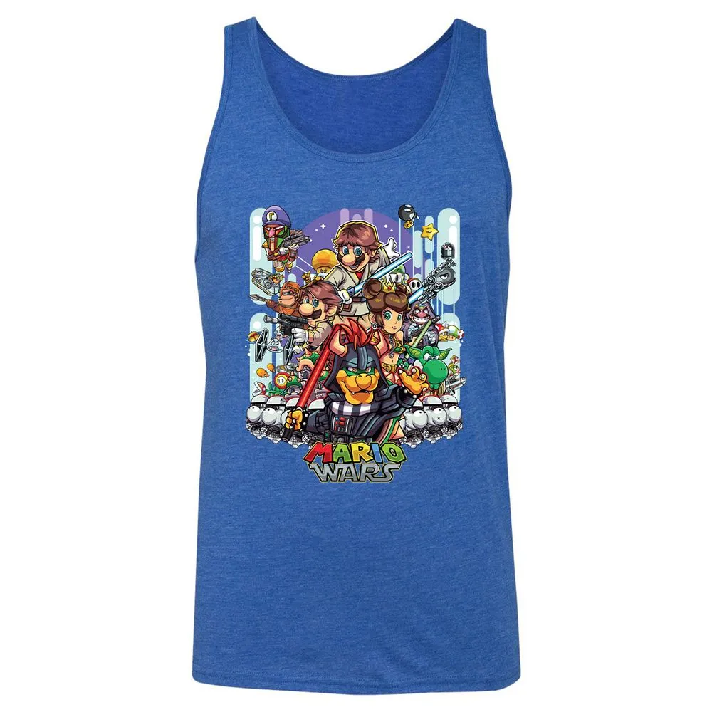 Unisex Jersey Tank - P2FGX8EL - True Royal Triblend - 12