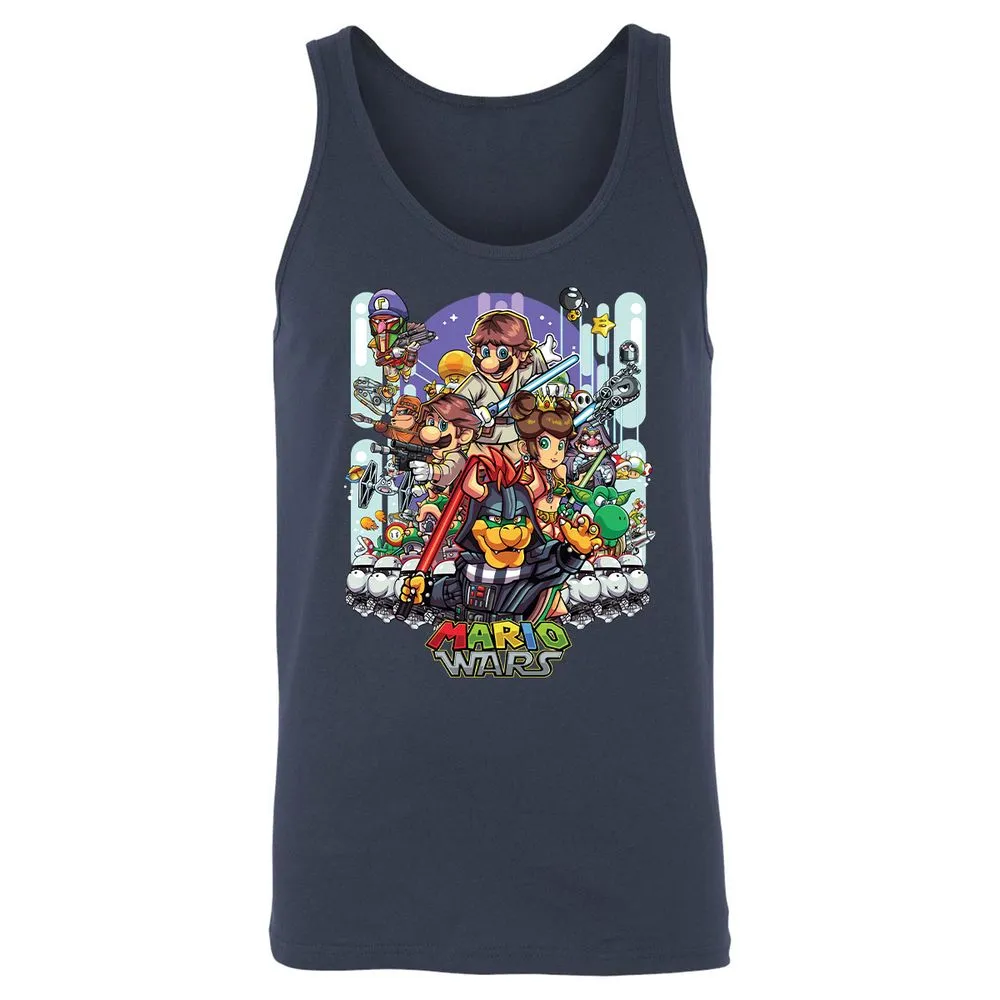 Unisex Jersey Tank - P2FGX8EL - Navy - 2