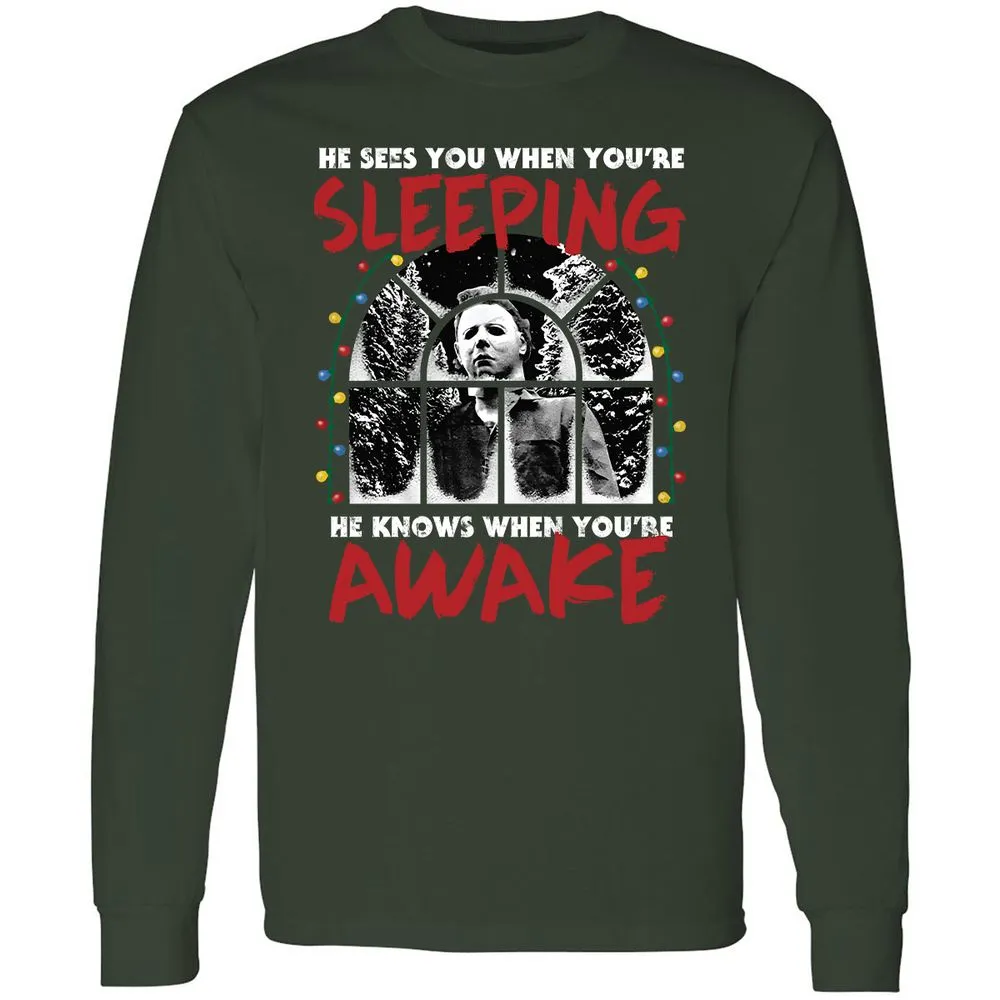 Long Sleeve T-Shirt - UN4H8UPA - Forest Green - 4