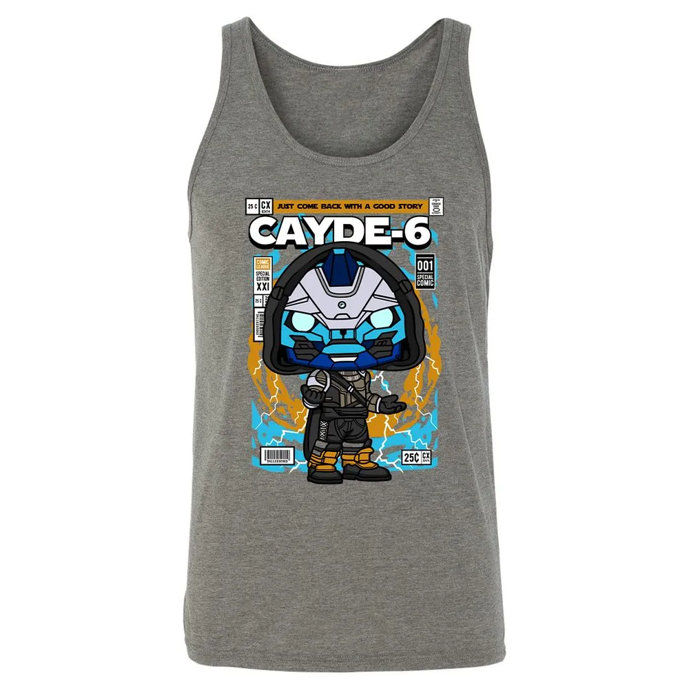 Unisex Jersey Tank - KSXSXKU1 - Grey Triblend - 8