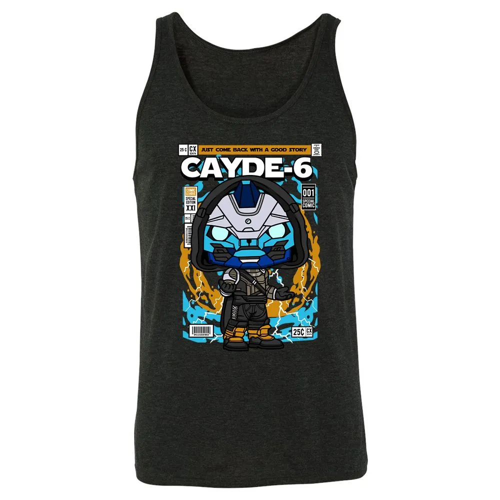 Unisex Jersey Tank - KSXSXKU1 - Charcoal Black Triblend - 5