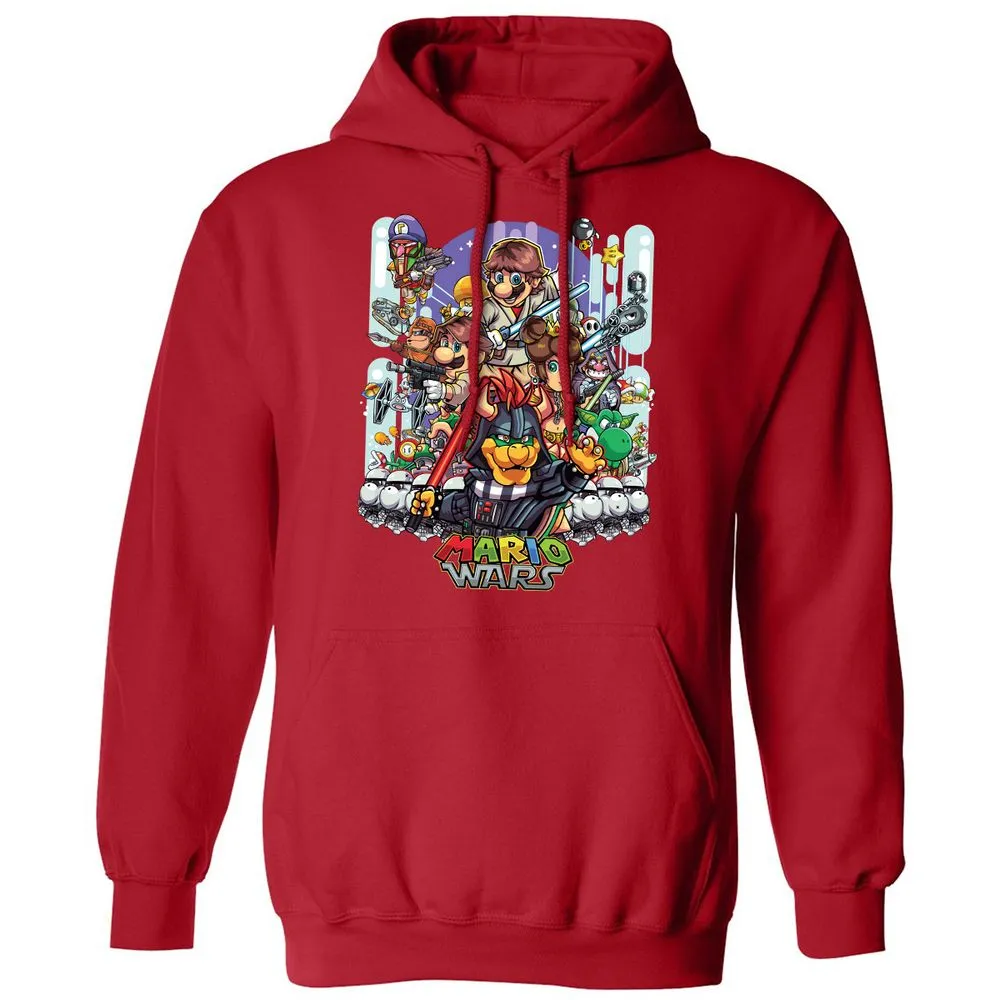 Classic Unisex Hoodie - E7HFQXHY - Red - 5