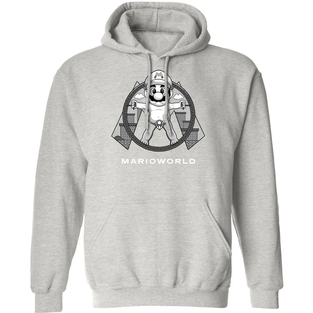 Classic Unisex Hoodie - SKVEB37F - Ash - 8