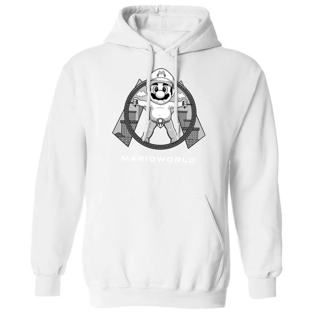 Classic Unisex Hoodie - SKVEB37F - White - 11