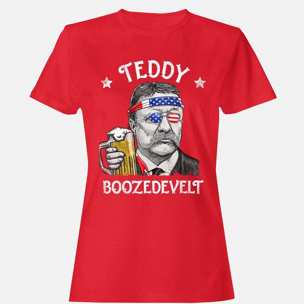 Women's T-Shirt - YXW7HPWT - Red - 13