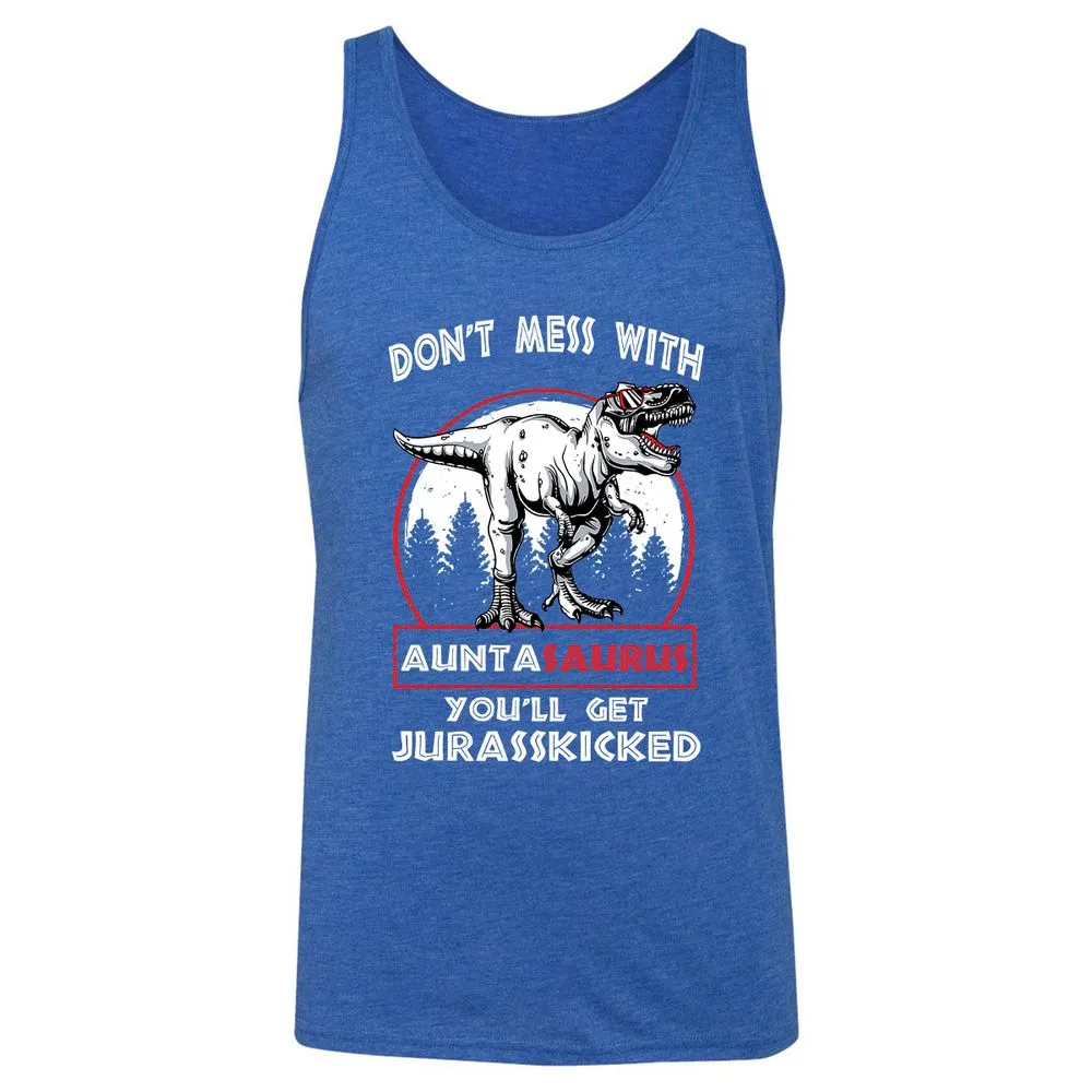 Unisex Jersey Tank - QJD2NX4T - True Royal Triblend - 12
