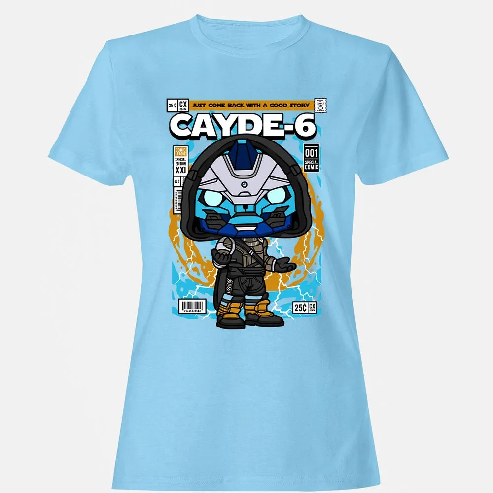 Women's T-Shirt - WZHGDCZ4 - Light Blue - 8