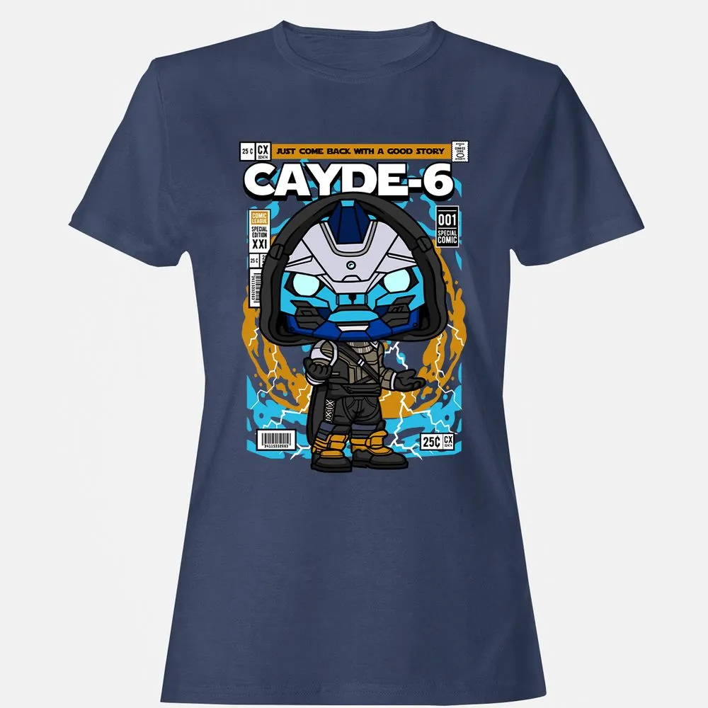 Women's T-Shirt - WZHGDCZ4 - Navy - 10