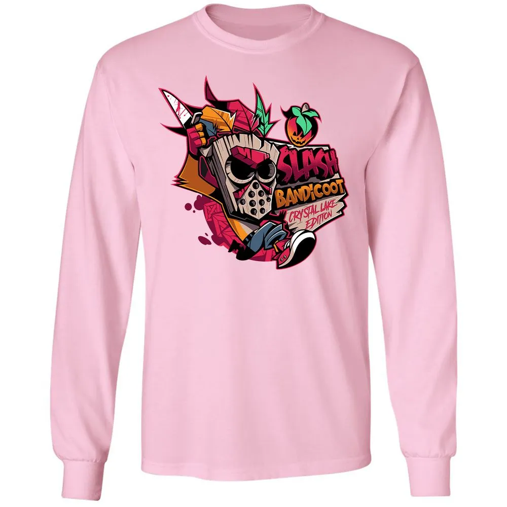 Long Sleeve T-Shirt - FLMZM9L1 - Light Pink - 3