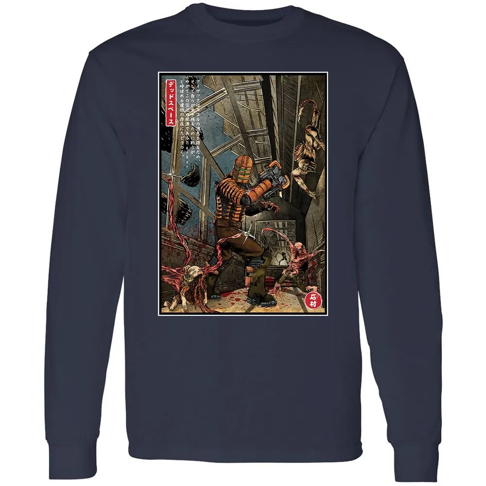 Long Sleeve T-Shirt - 1JNCPR8Z - Navy - 2