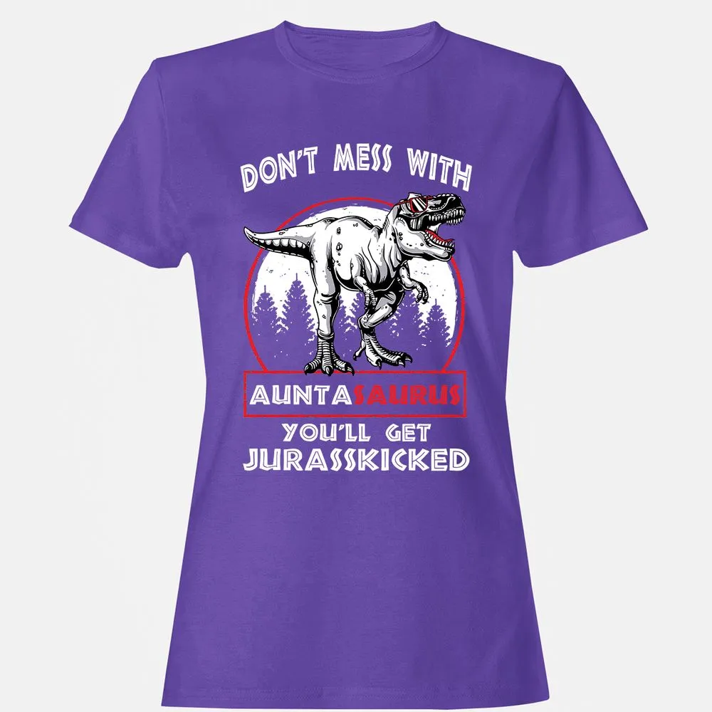 Women's T-Shirt - 87D8J5LA - Purple - 12