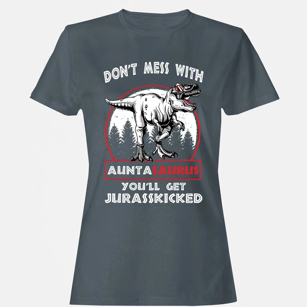 Women's T-Shirt - 87D8J5LA - Charcoal - 3