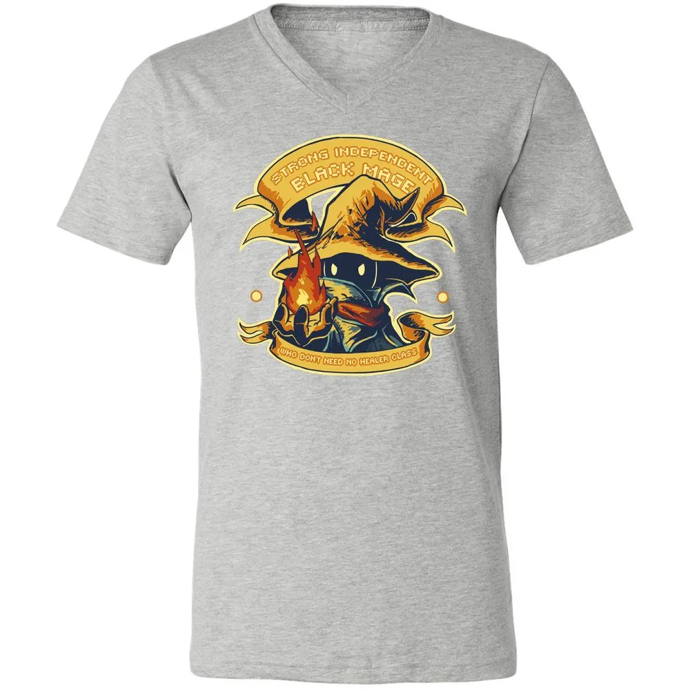 Unisex V-Neck T-Shirt - TA4CN76V - Athletic Heather - 7