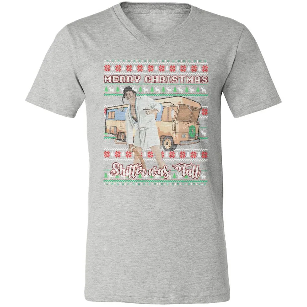 Unisex V-Neck T-Shirt - DX58ZCUD - Athletic Heather - 7