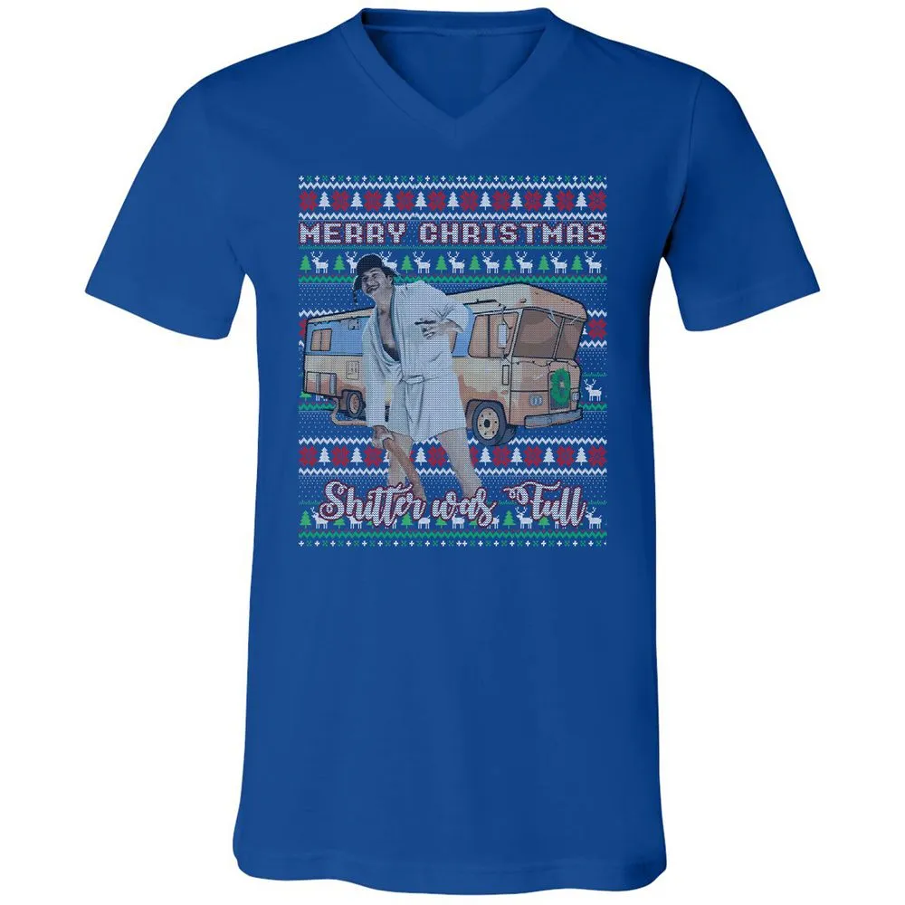 Unisex V-Neck T-Shirt - DX58ZCUD - True Royal - 4
