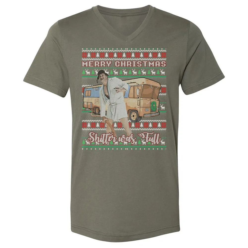 Unisex V-Neck T-Shirt - DX58ZCUD - Military Green - 10