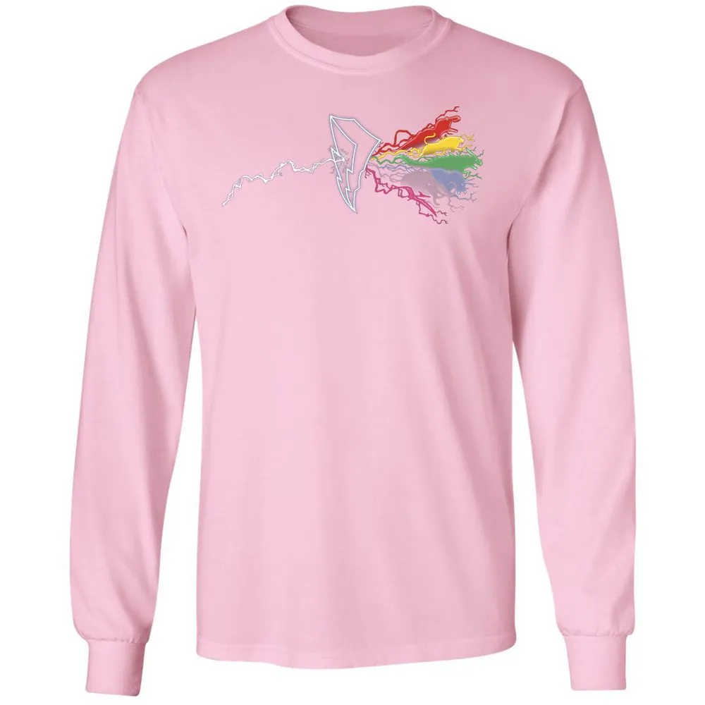 Long Sleeve T-Shirt - 2CVZQHXE - Light Pink - 3