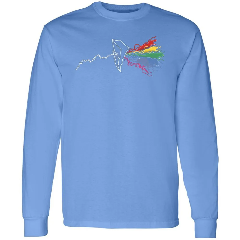 Long Sleeve T-Shirt - 2CVZQHXE - Carolina Blue - 12