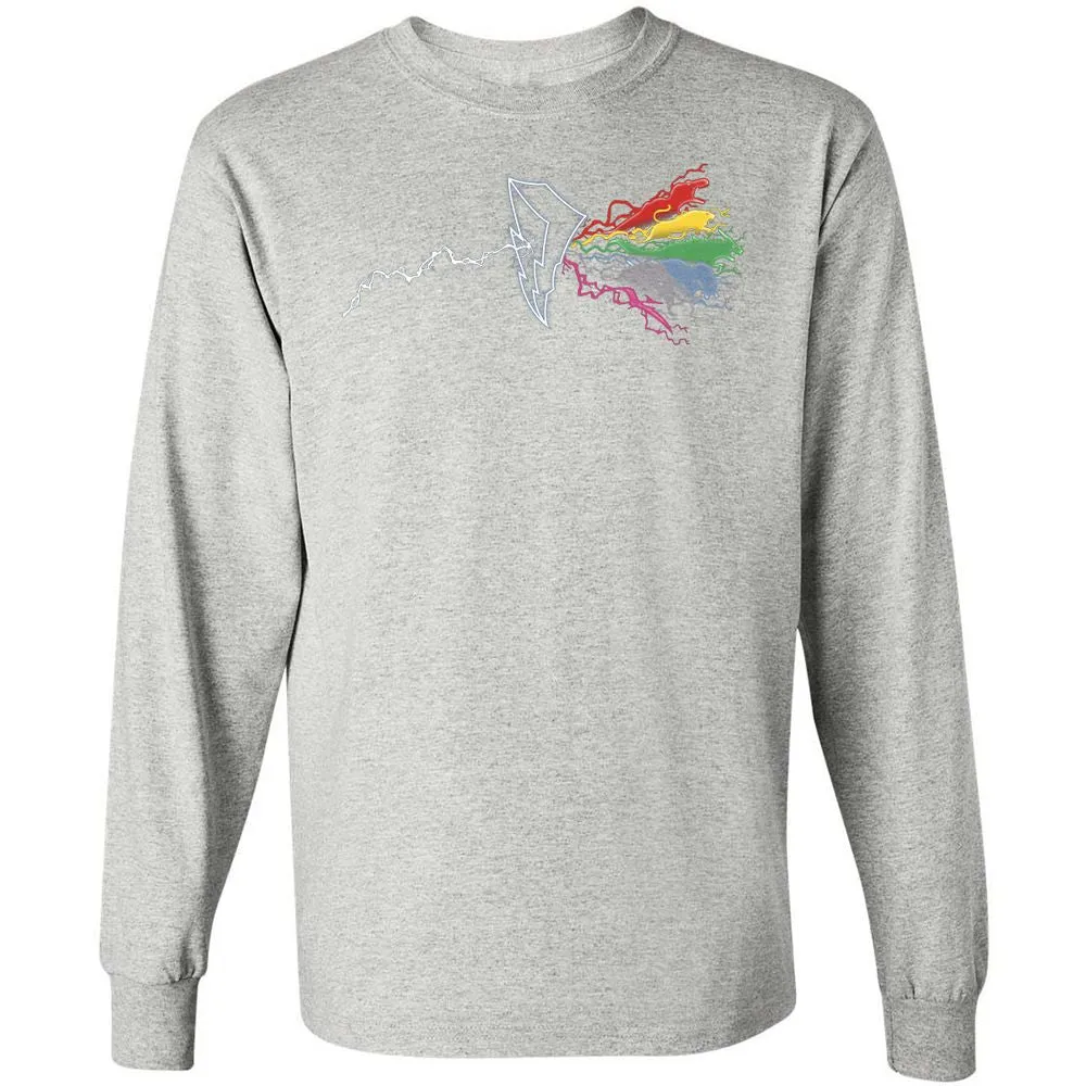 Long Sleeve T-Shirt - 2CVZQHXE - Ash - 7