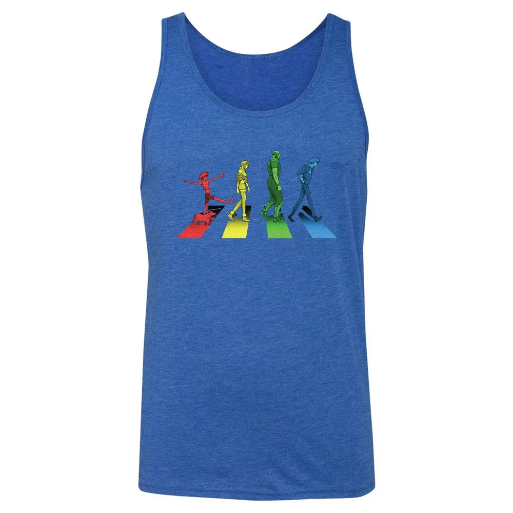 Unisex Jersey Tank - 1XDMYPYE - True Royal Triblend - 12