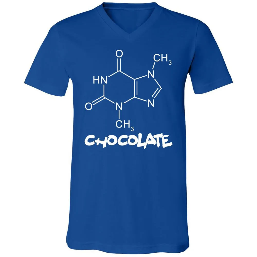 Unisex V-Neck T-Shirt - HFP838JP - True Royal - 4