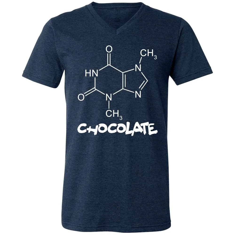 Unisex V-Neck T-Shirt - HFP838JP - Heather Navy - 15