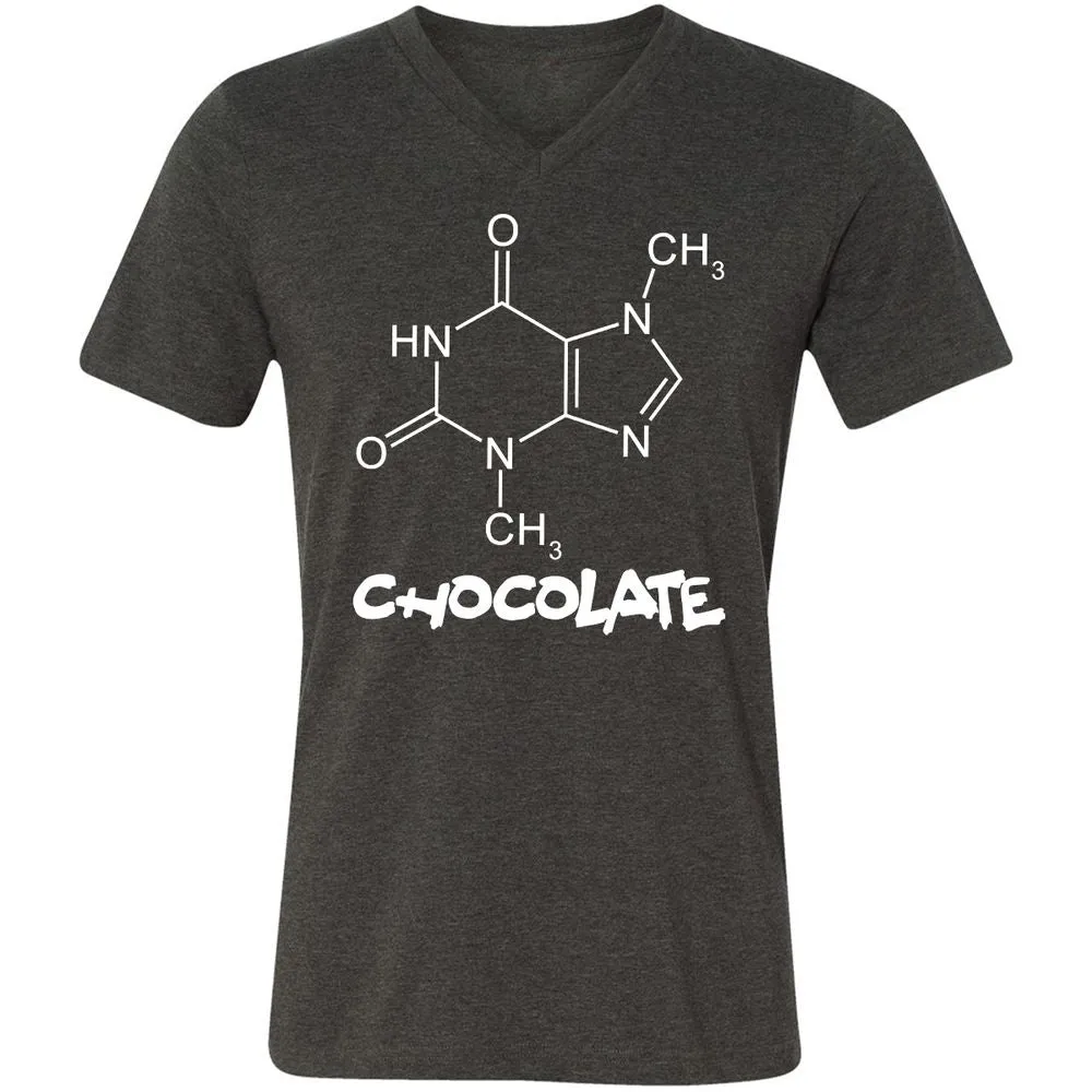Unisex V-Neck T-Shirt - HFP838JP - Dark Grey Heather - 8