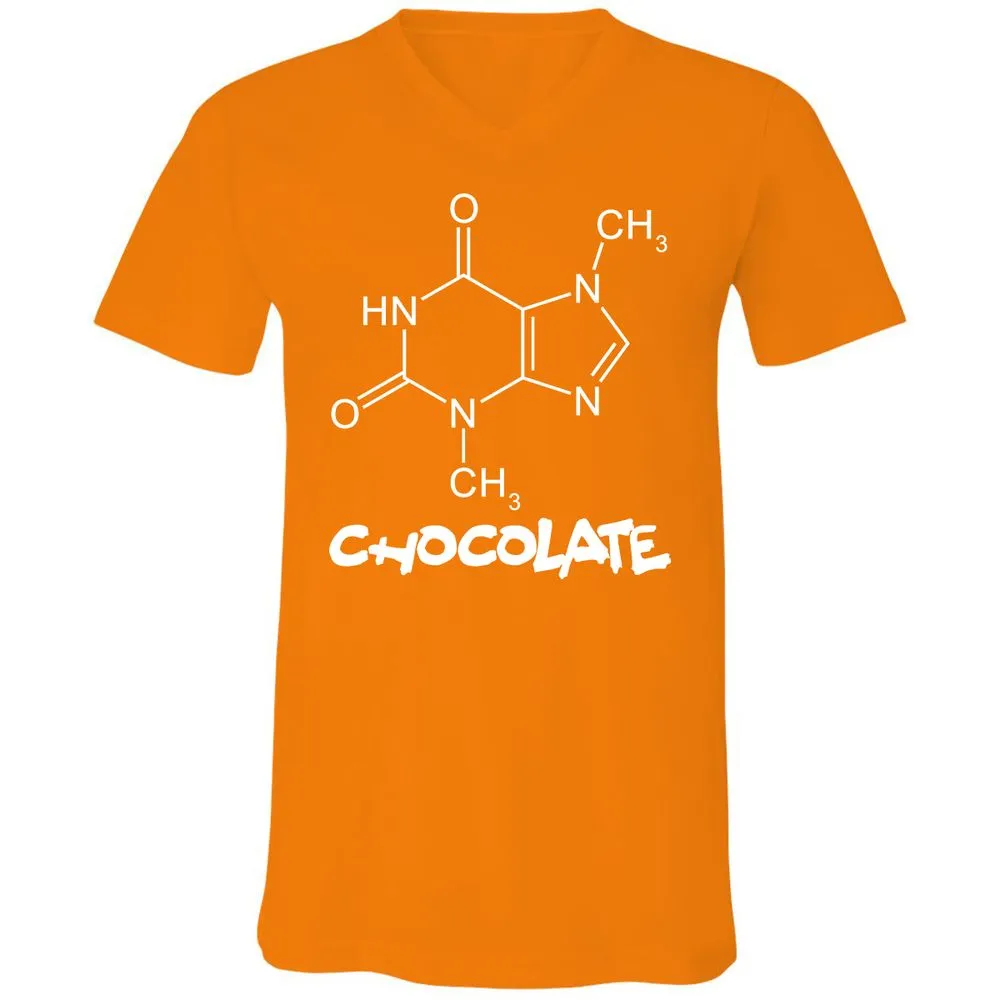 Unisex V-Neck T-Shirt - HFP838JP - Orange - 11