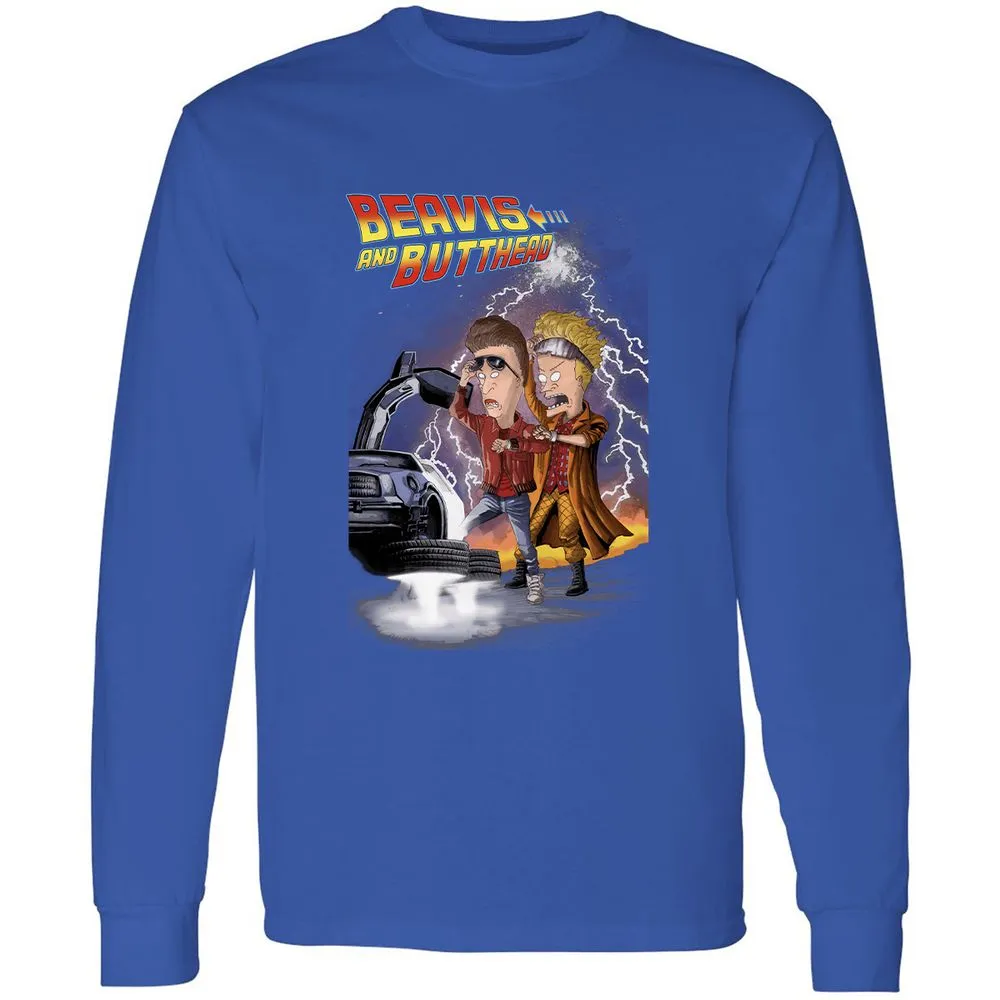 Long Sleeve T-Shirt - BJA8Y7GQ - Royal - 8