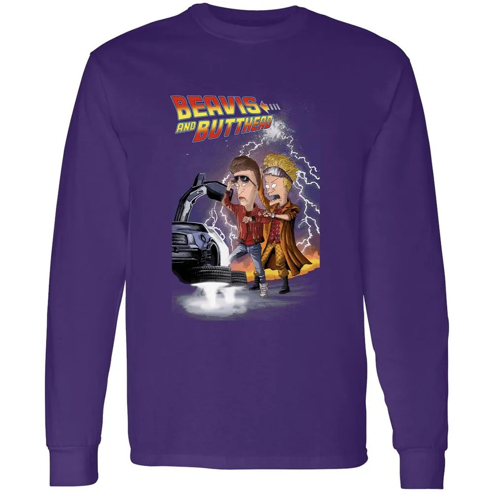 Long Sleeve T-Shirt - BJA8Y7GQ - Purple - 13