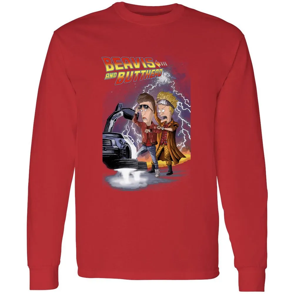Long Sleeve T-Shirt - BJA8Y7GQ - Red - 14