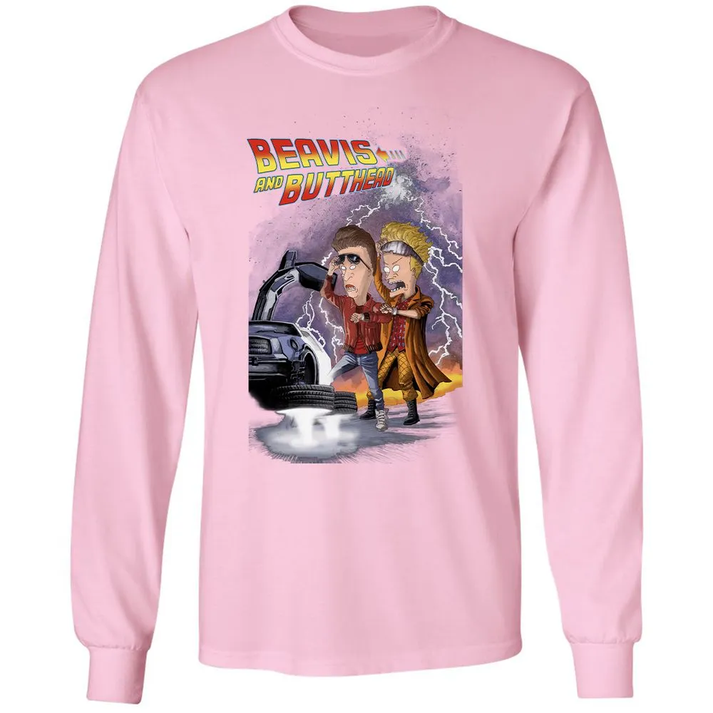 Long Sleeve T-Shirt - BJA8Y7GQ - Light Pink - 3