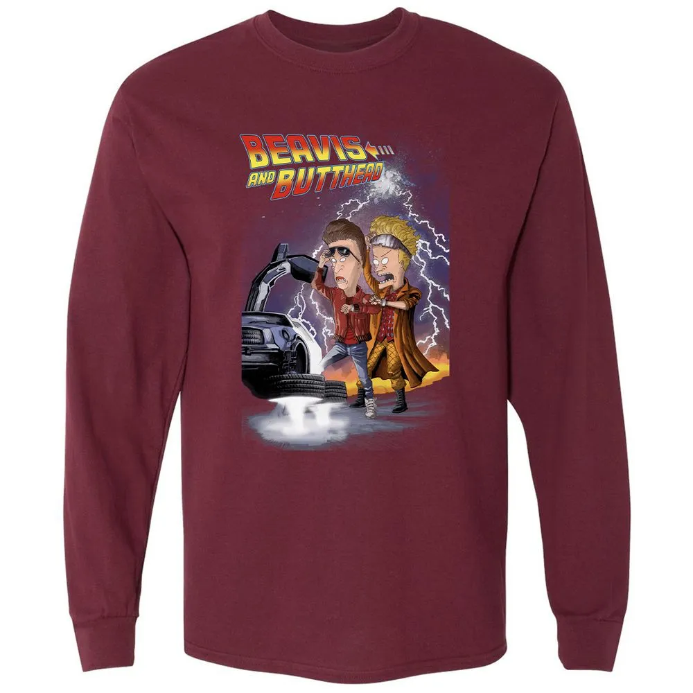 Long Sleeve T-Shirt - BJA8Y7GQ - Maroon - 11