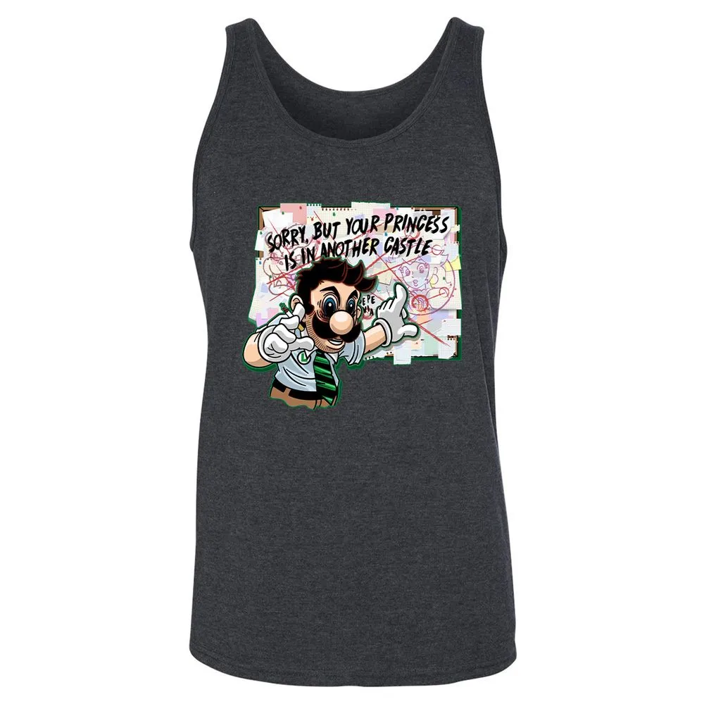 Unisex Jersey Tank - JDW5ZHQ3 - Dark Grey Heather - 6