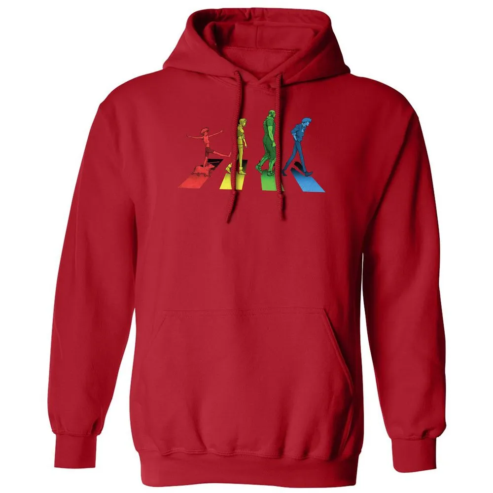Classic Unisex Hoodie - FXLUG5PY - Red - 5