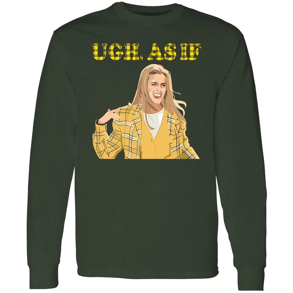 Long Sleeve T-Shirt - WCR9BQQ7 - Forest Green - 4