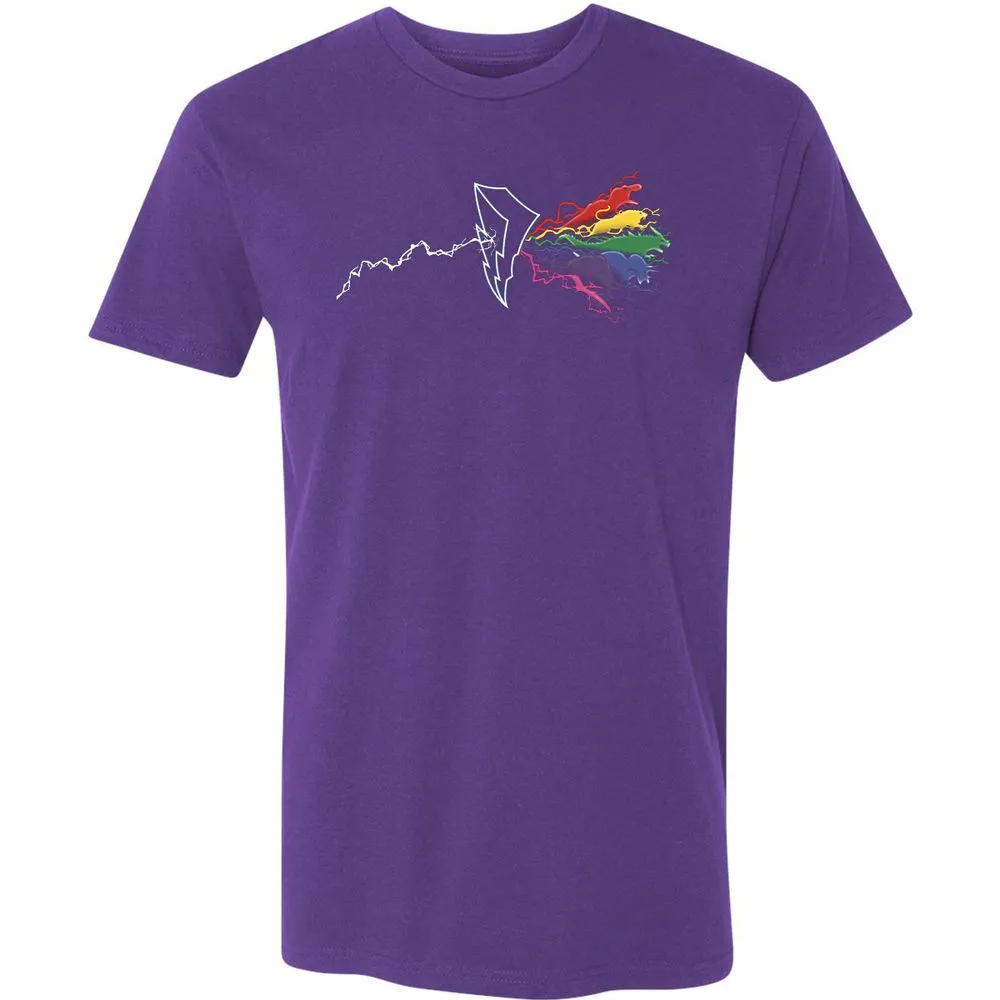 Premium Unisex T-Shirt - D85BCJAZ - Purple Rush - 7