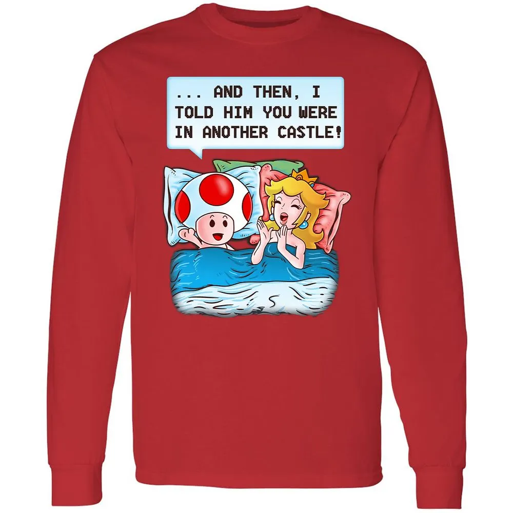 Long Sleeve T-Shirt - FLRZYS4H - Red - 14