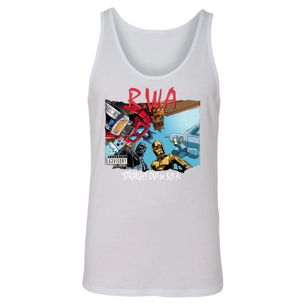 Unisex Jersey Tank - B73SD5D3 - White - 14