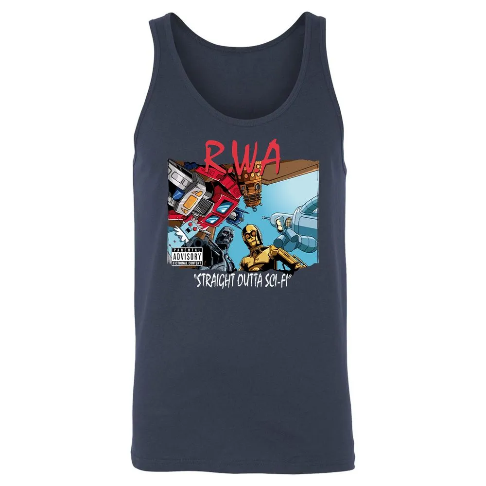 Unisex Jersey Tank - B73SD5D3 - Navy - 2