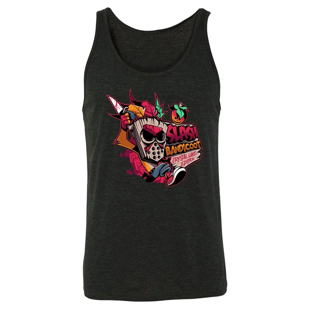 Unisex Jersey Tank - RBYRWCAF - Charcoal Black Triblend - 5