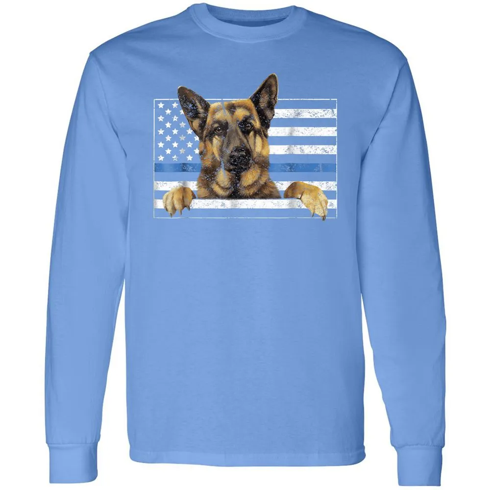 Long Sleeve T-Shirt - 7QEP6SCA - Carolina Blue - 12