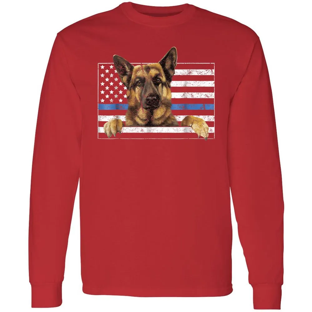 Long Sleeve T-Shirt - 7QEP6SCA - Red - 14