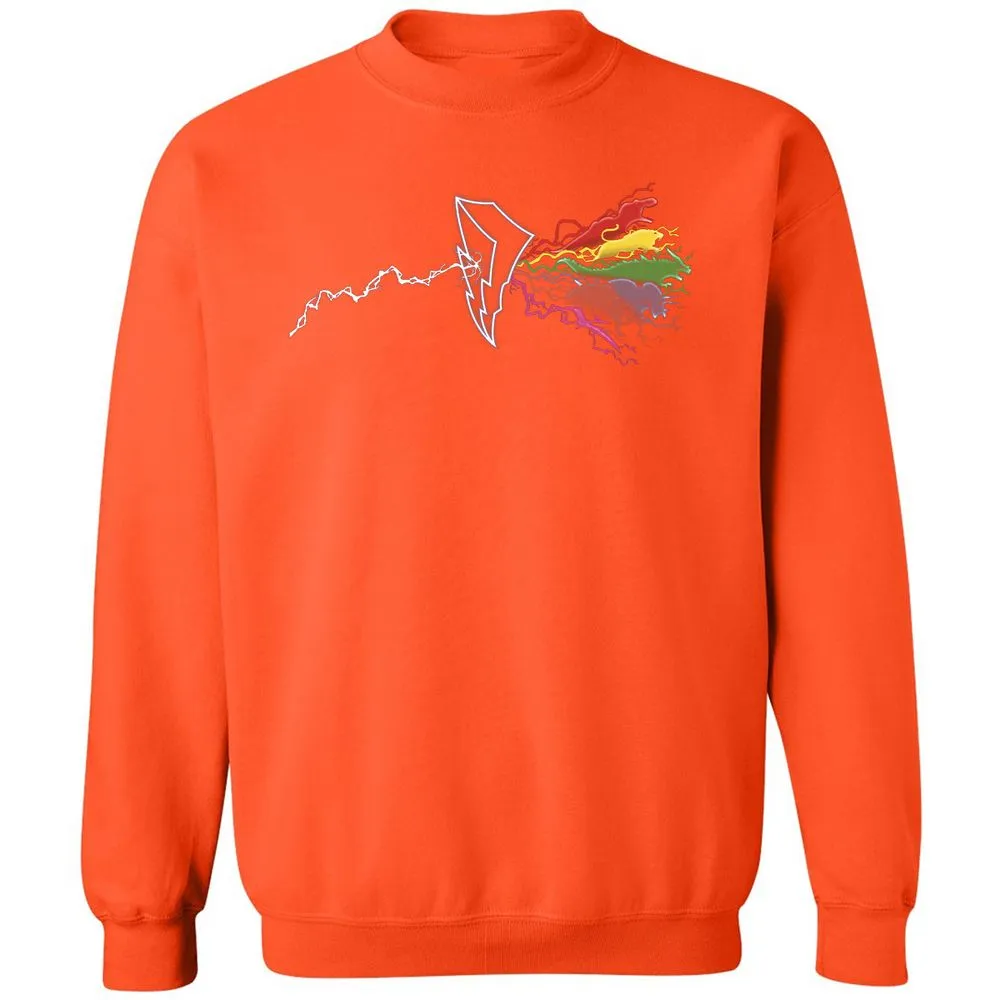 Classic Unisex Sweatshirt - 5MWMT7TT - Orange - 10
