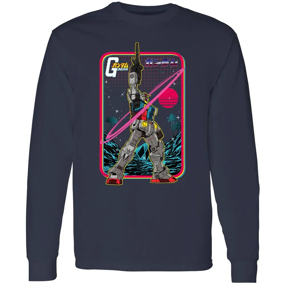 Long Sleeve T-Shirt - CVKQEWF9 - Navy - 2
